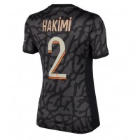 Camisa de time de futebol Paris Saint-Germain Achraf Hakimi #2 Replicas 3º Equipamento Feminina 2023-24 Manga Curta
